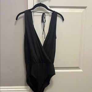 Black One Piece Swimsuit